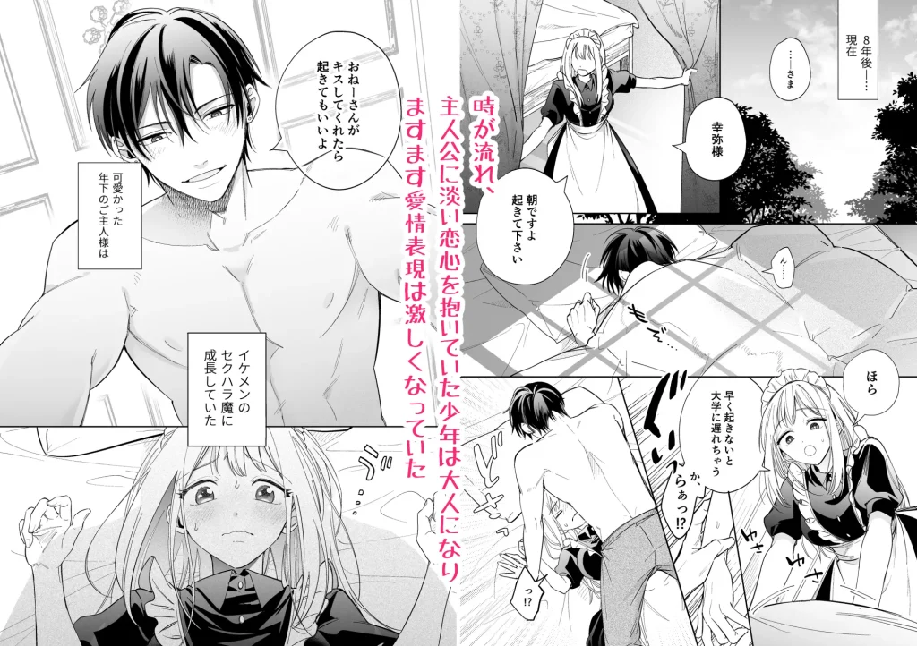 可愛い少年だったご主人様に死ぬほど執着されて逃げられない　お試しページ3